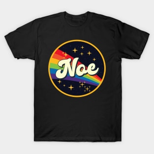 Noe // Rainbow In Space Vintage Style T-Shirt